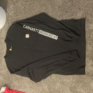 Men's long sleeve carhartt pocket shirt